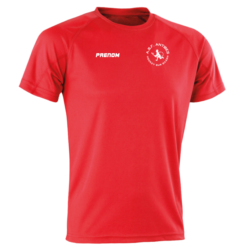 Tee-shirt technique du club ASF Hockey